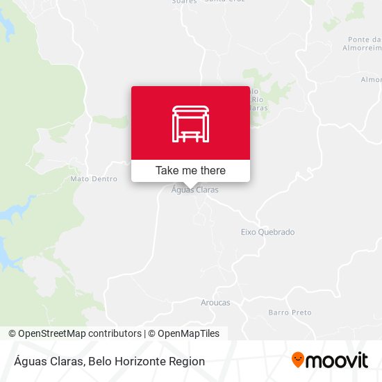 Águas Claras map