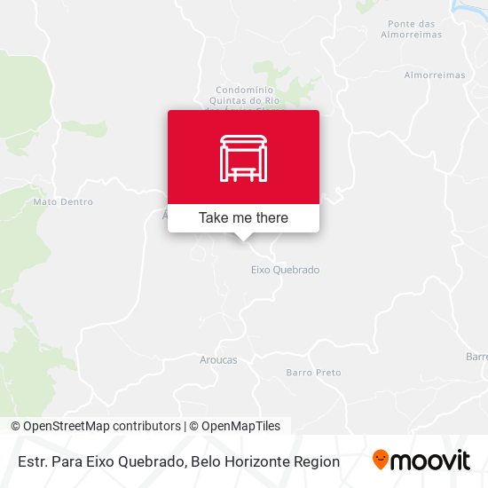 Estr. Para Eixo Quebrado map