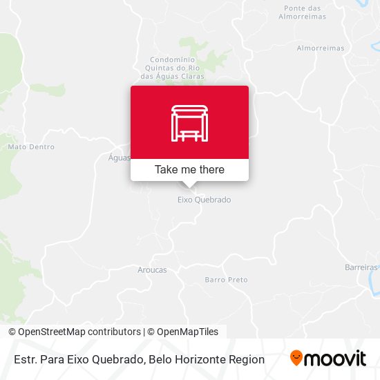 Estr. Para Eixo Quebrado map