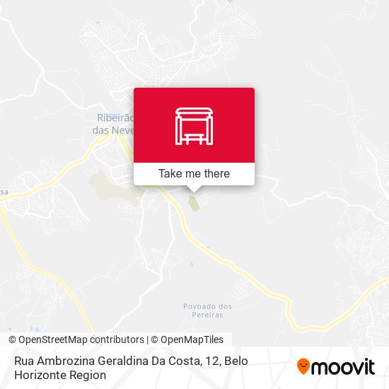 Rua Ambrozina Geraldina Da Costa, 12 map