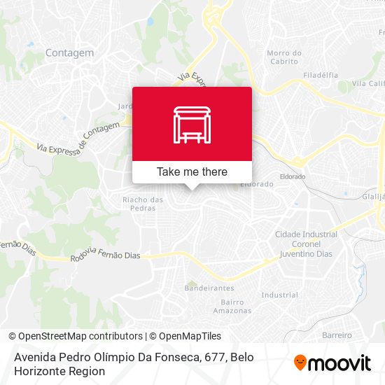 Avenida Pedro Olímpio Da Fonseca, 677 map