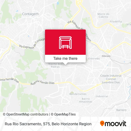 Rua Rio Sacramento, 575 map