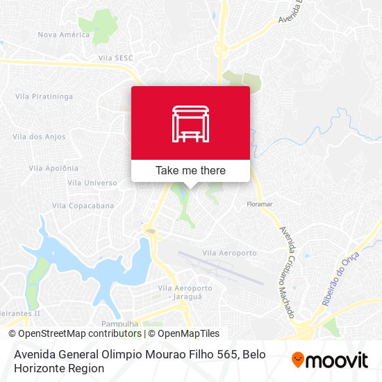 Avenida General Olimpio Mourao Filho 565 map