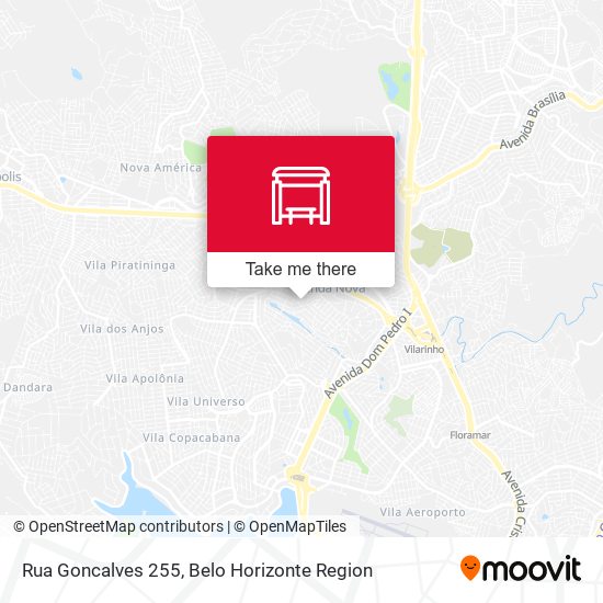 Rua Goncalves 255 map