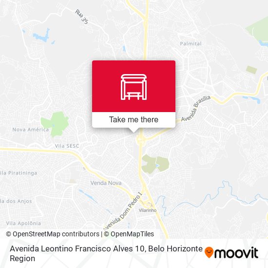Avenida Leontino Francisco Alves 10 map
