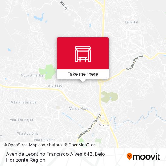 Avenida Leontino Francisco Alves 642 map