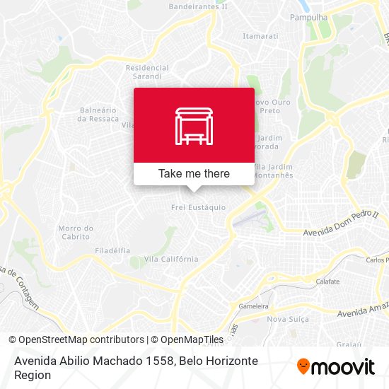 Avenida Abilio Machado 1558 map