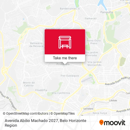 Mapa Avenida Abilio Machado 2027