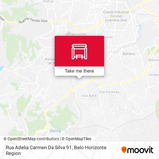 Rua Adelia Carmen Da Silva 91 map