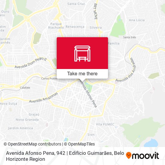 Avenida Afonso Pena, 942 | Edifício Guimarães map