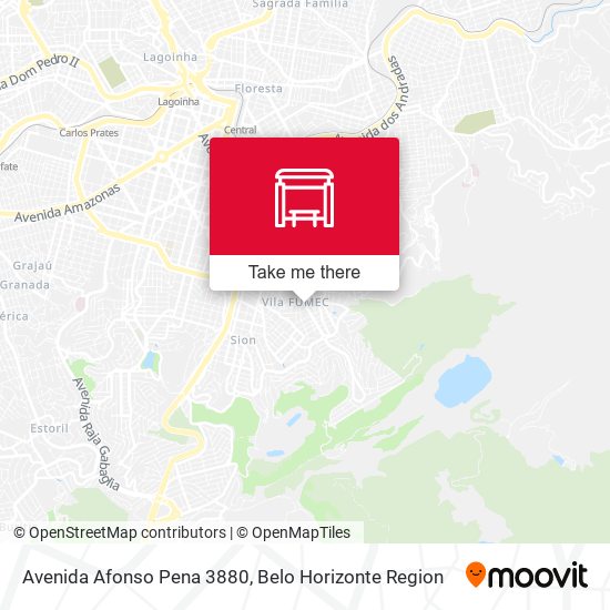 Avenida Afonso Pena 3880 map