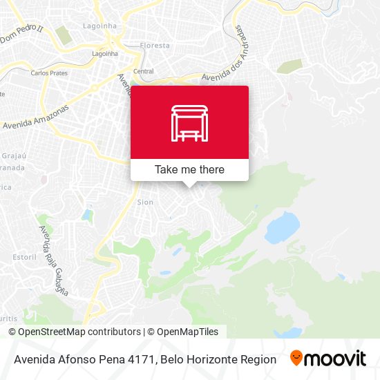 Avenida Afonso Pena 4171 map