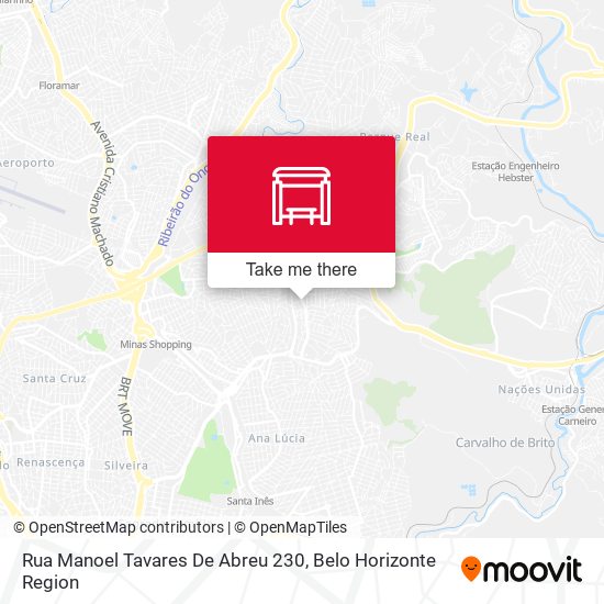 Rua Manoel Tavares De Abreu 230 map