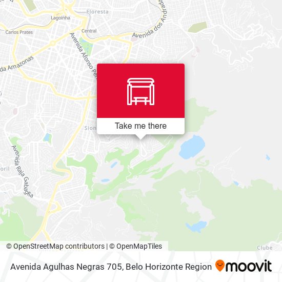 Avenida Agulhas Negras 705 map