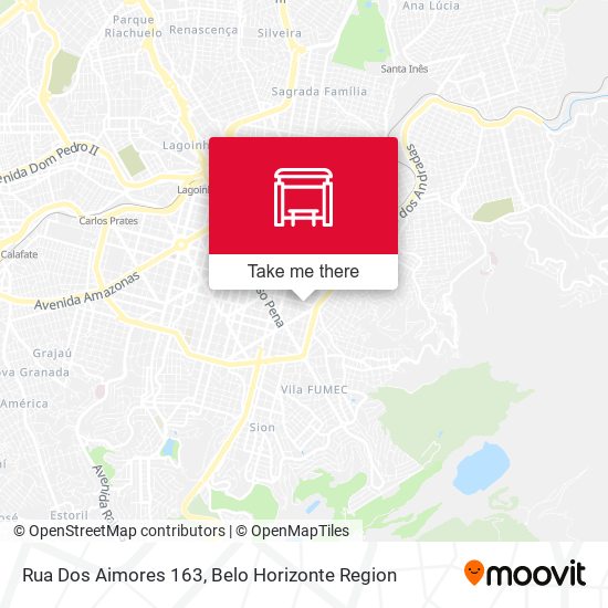 Rua Dos Aimores 163 map