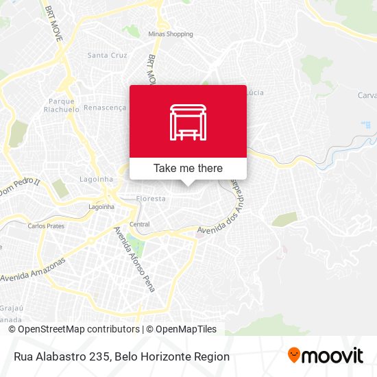 Rua Alabastro 235 map