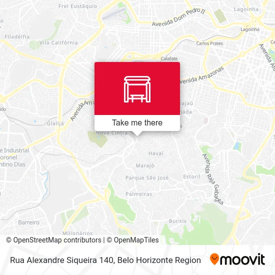 Rua Alexandre Siqueira 140 map