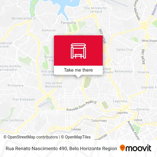 Rua Renato Nascimento 490 map