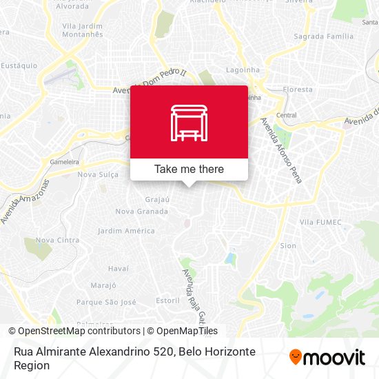 Rua Almirante Alexandrino 520 map