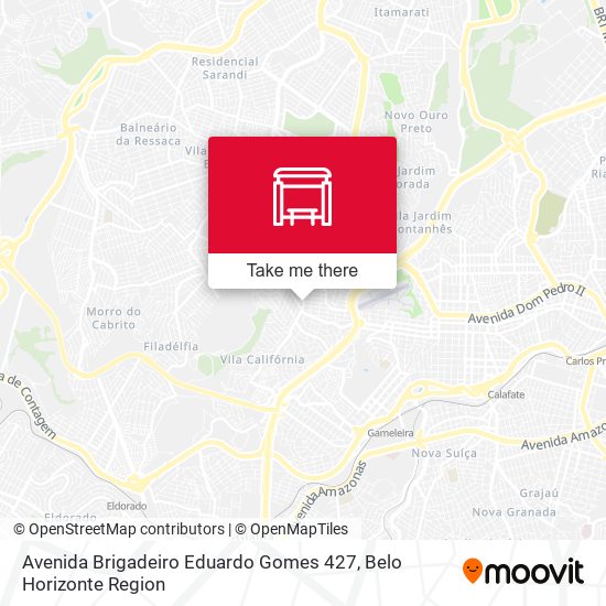 Mapa Avenida Brigadeiro Eduardo Gomes 427