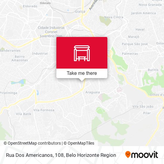 Rua Dos Americanos, 108 map