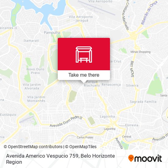Avenida Americo Vespucio 759 map
