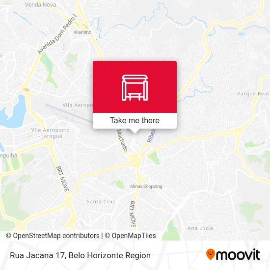 Rua Jacana 17 map