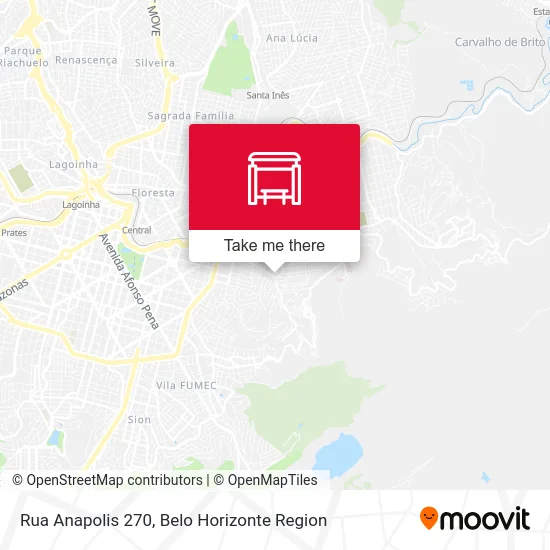Rua Anapolis 270 map