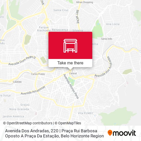 Avenida Dos Andradas, 220 | Praça Rui Barbosa Oposto A Praça Da Estação map