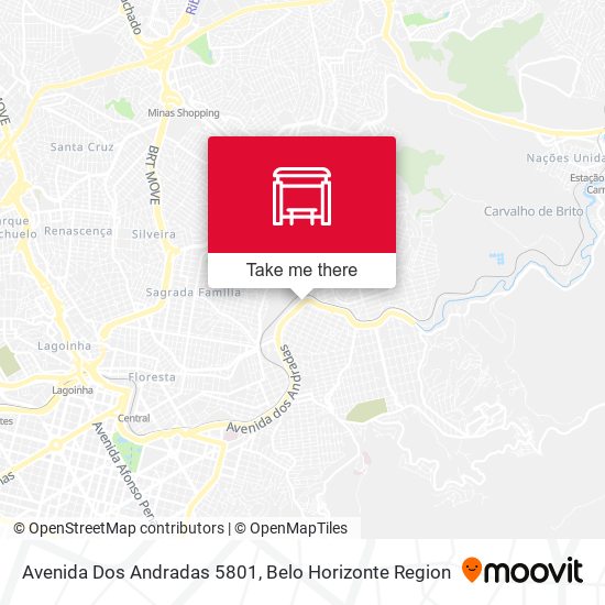 Avenida Dos Andradas 5801 map