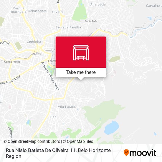 Rua Nisio Batista De Oliveira 11 map