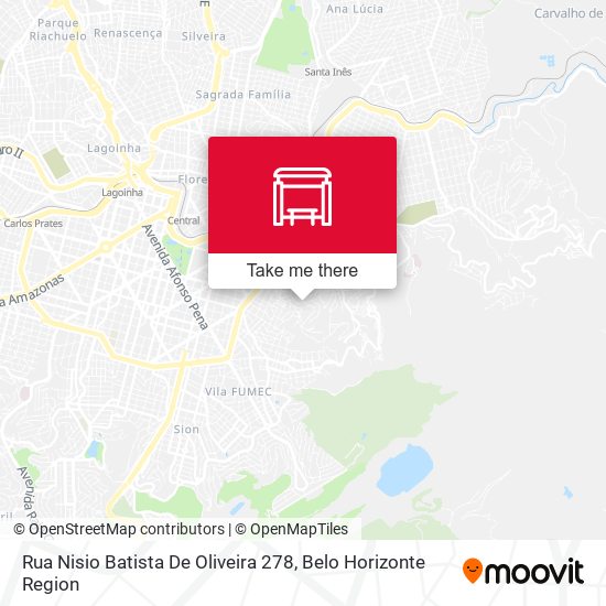 Rua Nisio Batista De Oliveira 278 map