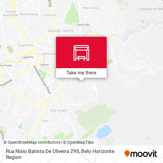 Rua Nisio Batista De Oliveira 295 map
