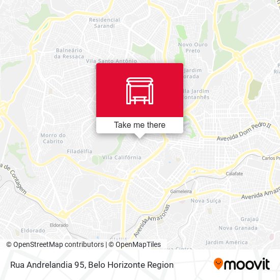 Rua Andrelandia 95 map
