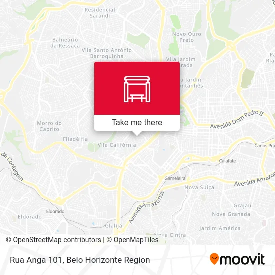 Rua Anga 101 map