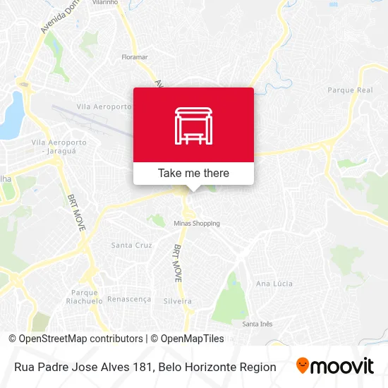 Rua Padre Jose Alves 181 map