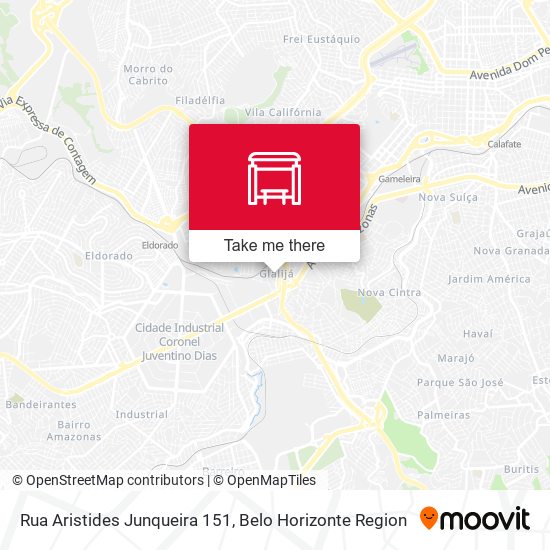 Rua Aristides Junqueira 151 map