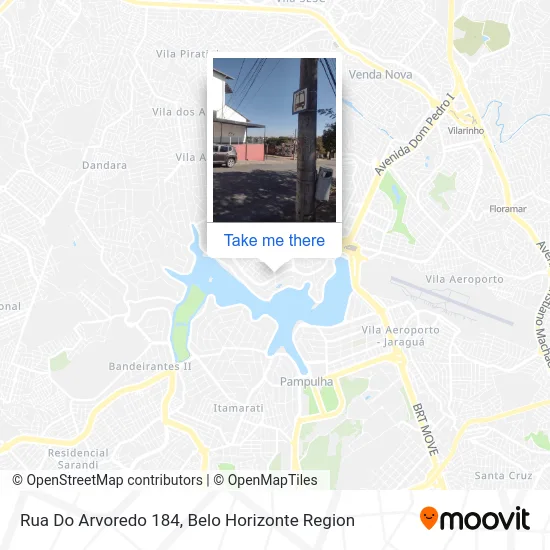 Rua Do Arvoredo 184 map