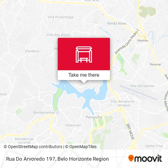 Rua Do Arvoredo 197 map
