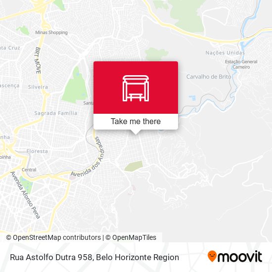 Rua Astolfo Dutra 958 map