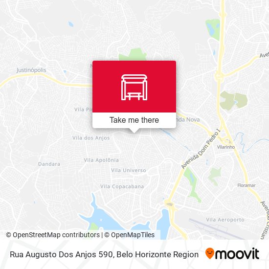 Rua Augusto Dos Anjos 590 map
