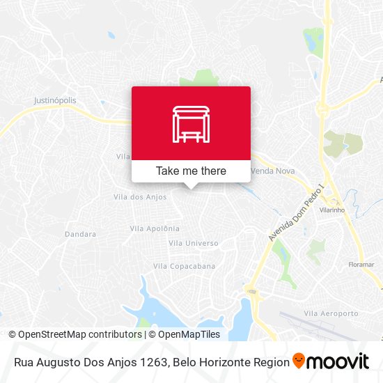 Rua Augusto Dos Anjos 1263 map
