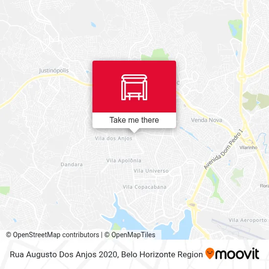 Rua Augusto Dos Anjos 2020 map