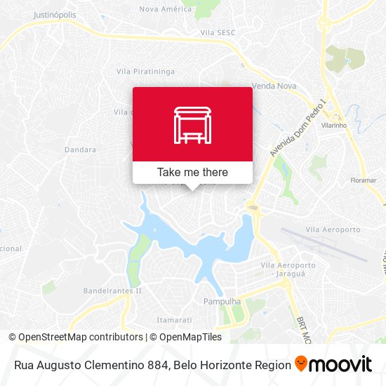Rua Augusto Clementino 884 map