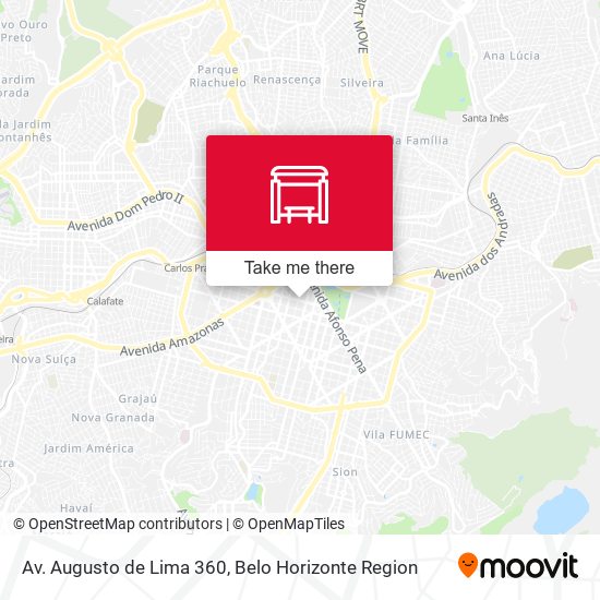 Mapa Av. Augusto de Lima 360