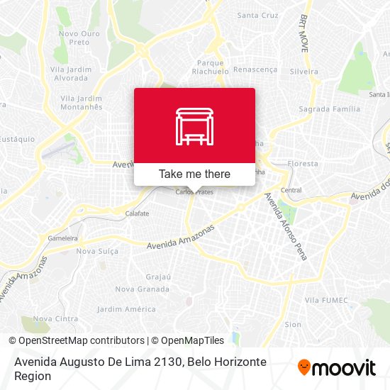 Avenida Augusto De Lima 2130 map