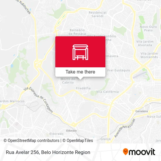 Rua Avelar 256 map