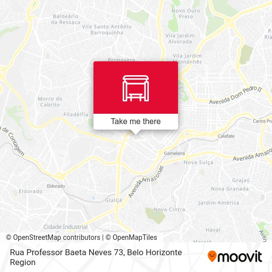 Rua Professor Baeta Neves 73 map