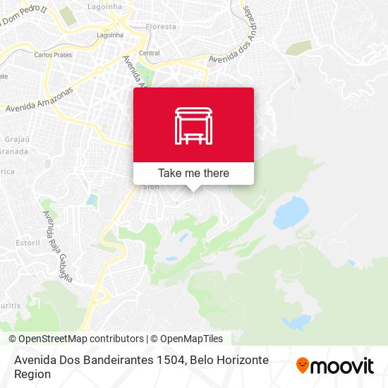 Avenida Dos Bandeirantes 1504 map