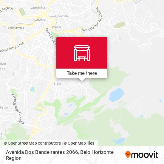 Avenida Dos Bandeirantes 2066 map